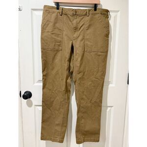 Duluth Trading Co Mens Reserve Standard Fit Pants Rugged Utility Brown 40 x 34